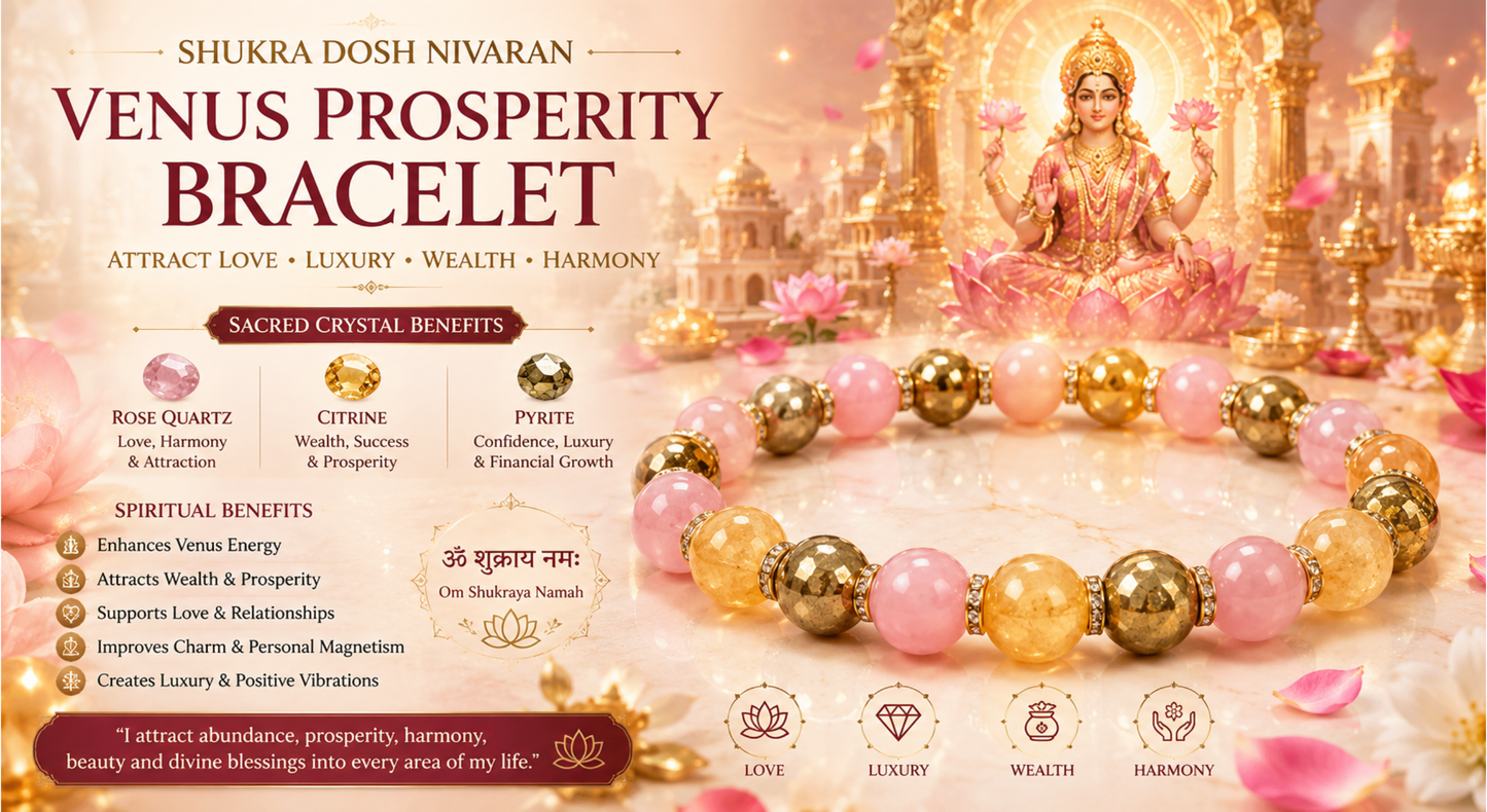Shukra Dosh Nivaran - Venus Prosperity Bracelet