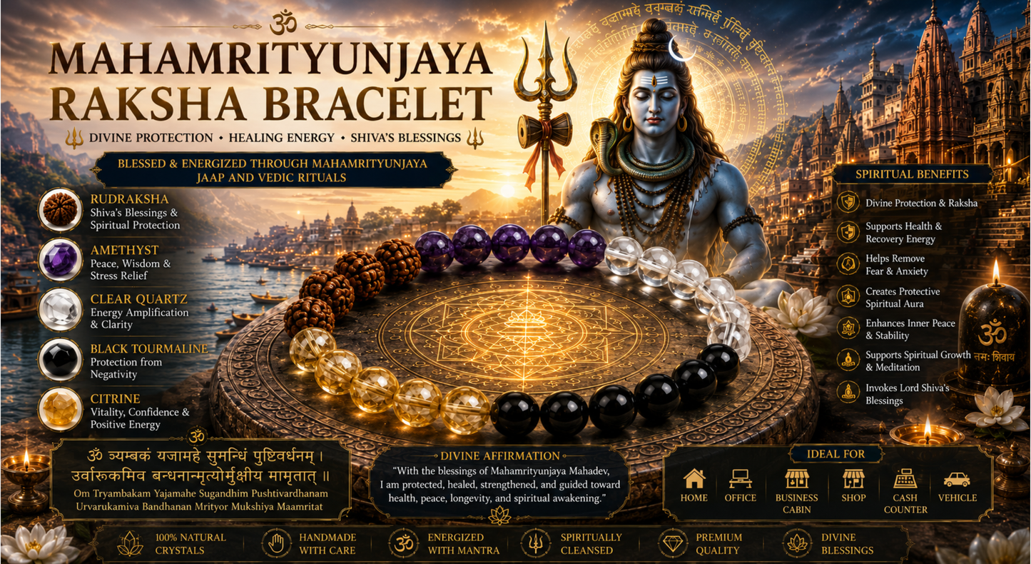 Mahamrityunjaya Raksha Bracelet