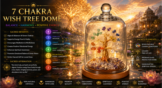 CHUNKY CHIPS TREES
DOMES - 7 CHAKRA
STONES