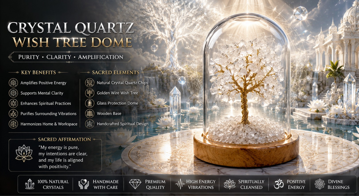 CHUNKY CHIPS TREES
DOMES - CRYSTAL
QUARTZ