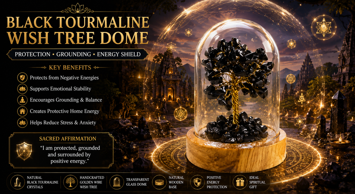 CHUNKY CHIPS TREES
DOMES - TOURMALINE
BLACK