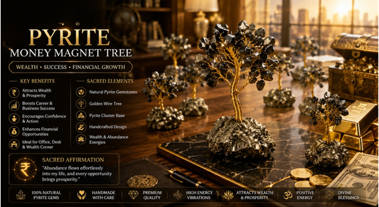Pyrite Money Magnet Trees with Pyrite
Cluster Base