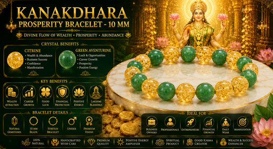 KANAKDHARA PROSPERITY BRACELET - 10MM