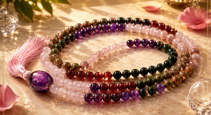 Divine Heart Healing Japmala (108 Beads)