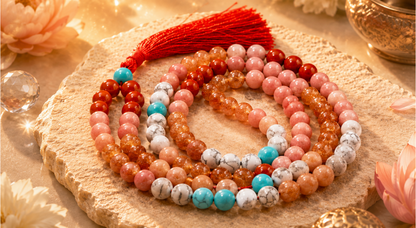 Five Energy Healing 108 Beads Japmala