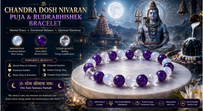 Chandra Dosh Nivaran - Abhimantrit Bracelet
