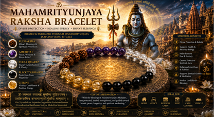 Mahamrityunjaya Raksha Bracelet