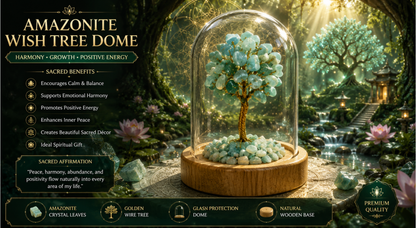 CHUNKY CHIPS TREES DOMES - AMAZONITE