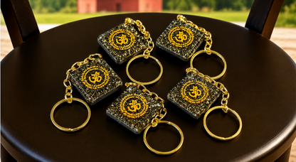 Pyrite OM Keychain