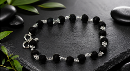 Karungali Natural Ganthan White Bracelet