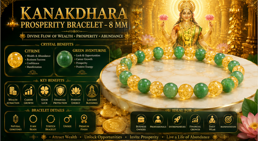KANAKDHARA PROSPERITY BRACELET - 8MM