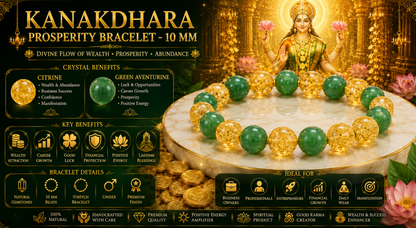 KANAKDHARA PROSPERITY BRACELET - 10MM