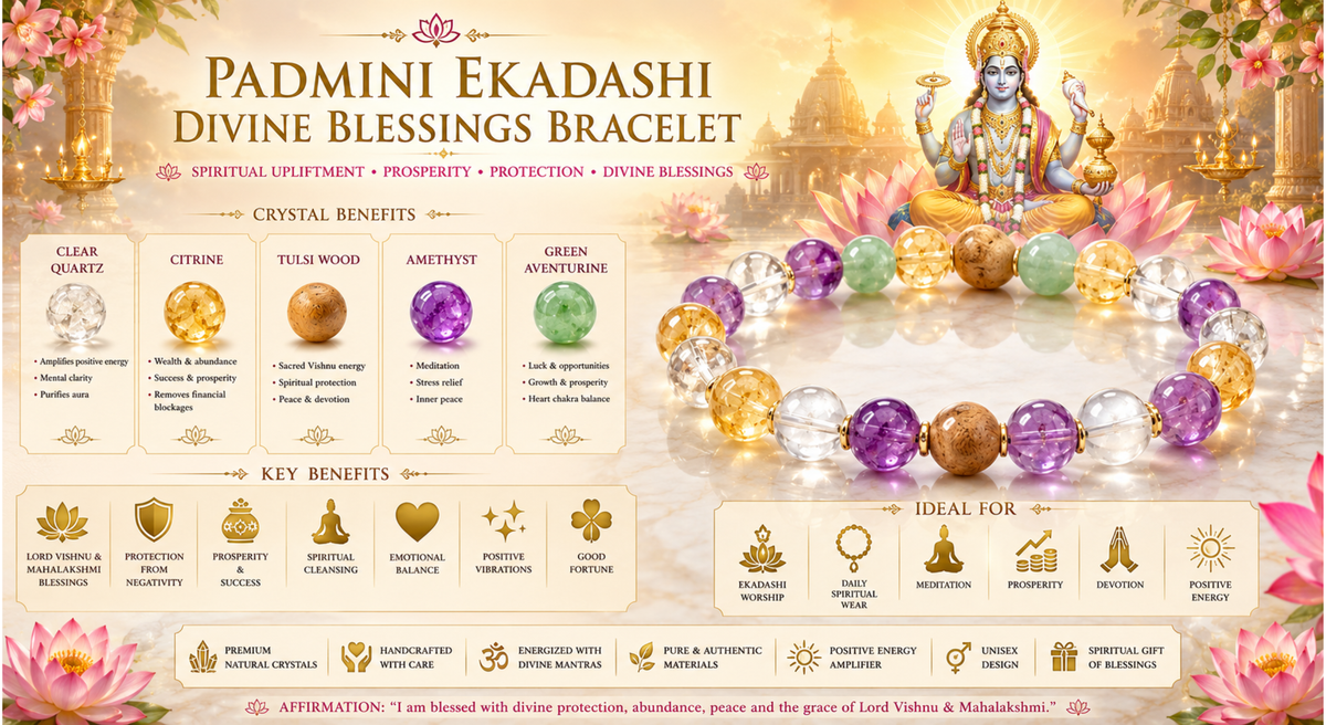 PADMINI EKADASHI DIVINE BLESSINGS BRACELET