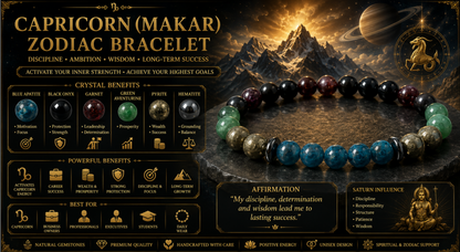 Capricorn (Makar) Zodiac Bracelet
