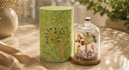 CHUNKY CHIPS TREES 
DOMES - 7 CHAKRA 
STONES