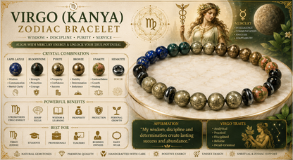 Virgo (Kanya) Zodiac Bracelet