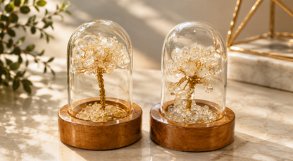 CHUNKY CHIPS TREES 
DOMES - CRYSTAL 
QUARTZ