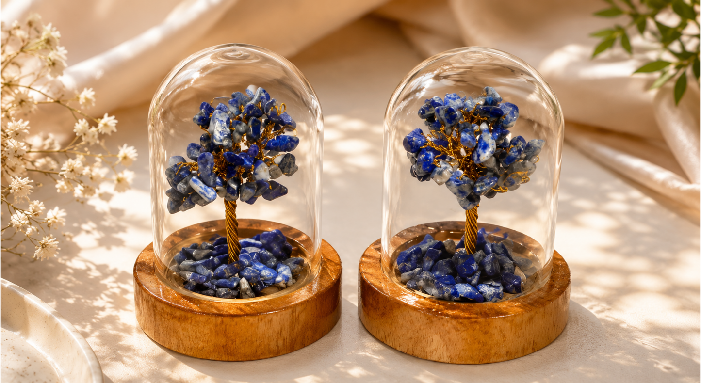 CHUNKY CHIPS TREES 
DOMES - LAPIS LAZULI
