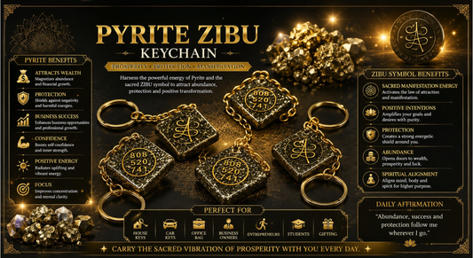 Pyrite ZIBU Keychain
