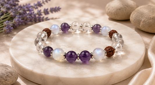 1,25,000 SHIV PANCHAKSHARI MANTRA JAAP - SHIV CHANDRA HARMONY BRACELET