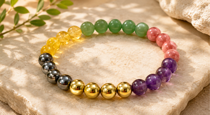 Health & Wealth Beads Bracelet