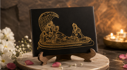 Akshay Tritiya (Vishnu & Lakshmiji) Plate with Stand