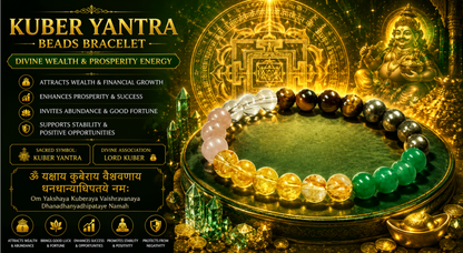 Kuber Yantra Beads Bracelet