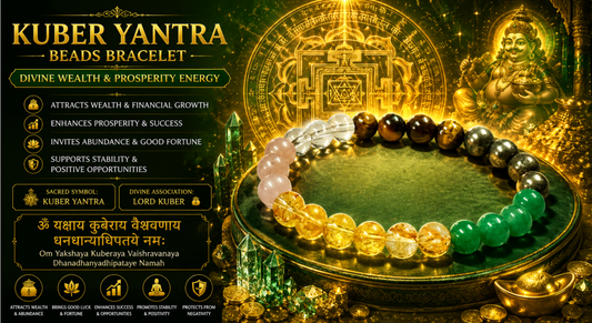 Kuber Yantra Beads Bracelet