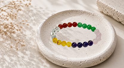 Shree Yantra Beads Bracelet (Tripura Sundari)