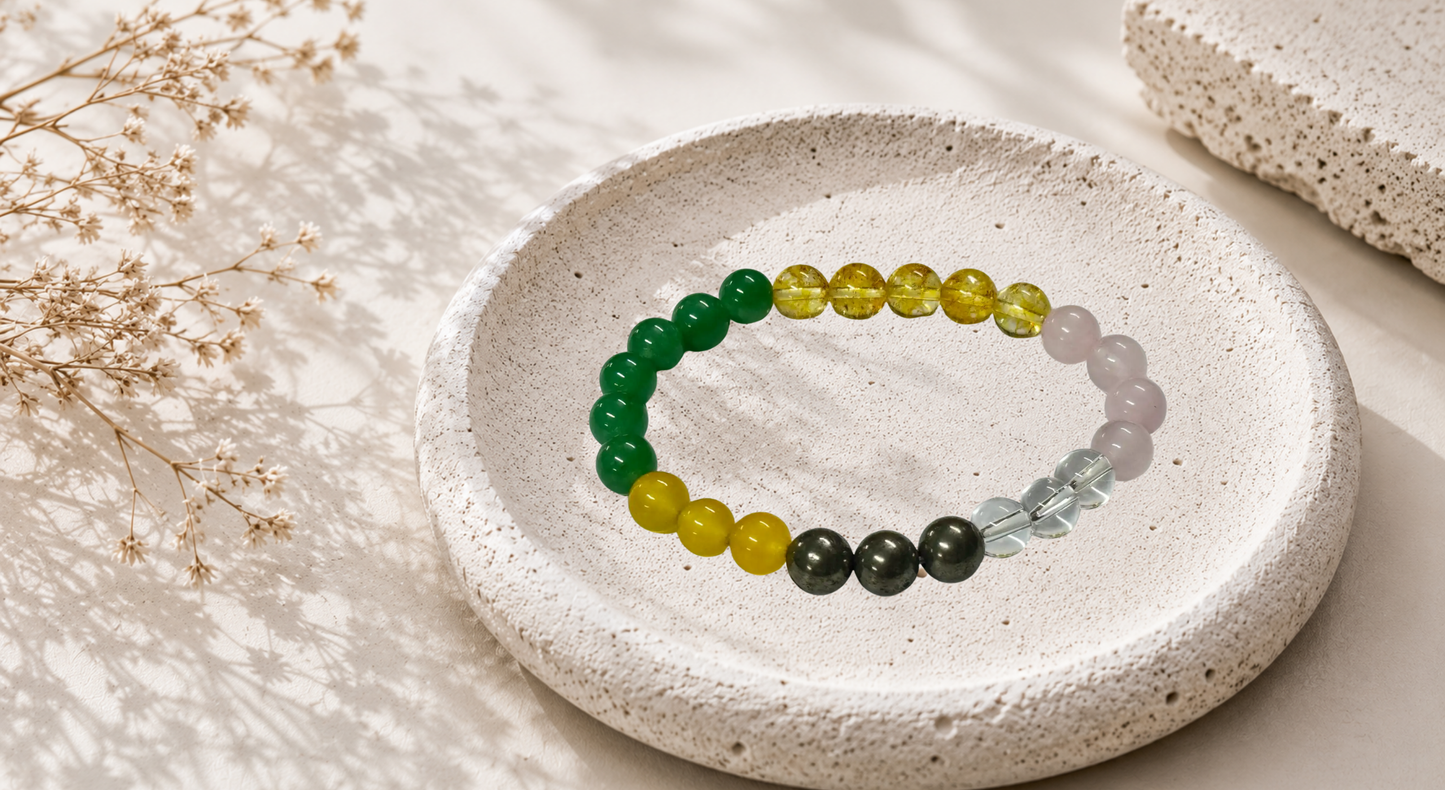 Mahalakshmi Yantra Beads Bracelet