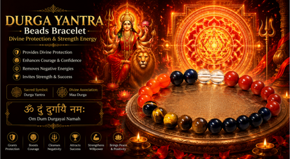 Durga Yantra Beads Bracelet