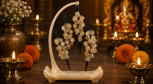 Citrine Quartz Natural Tumble Stones Hanger
