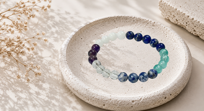 Saraswati Yantra Beads Bracelet