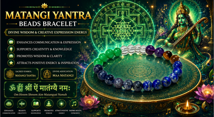 Matangi Yantra Beads Bracelet