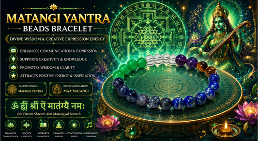 Matangi Yantra Beads Bracelet