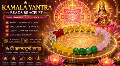 Kamala Yantra Beads Bracelet
