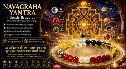Navagraha Yantra Beads Bracelet (9 Planets)