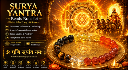 Surya (Sun) Yantra Beads Bracelet