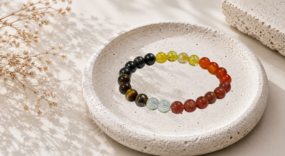 Surya (Sun) Yantra Beads Bracelet