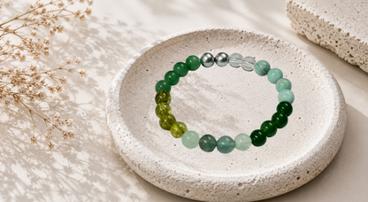Budh (Mercury) Yantra Beads Bracelet