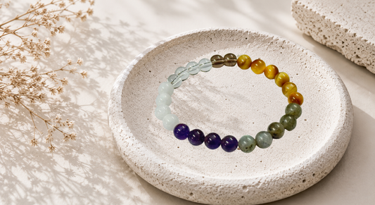 Ketu (South Node) Yantra Beads Bracelet