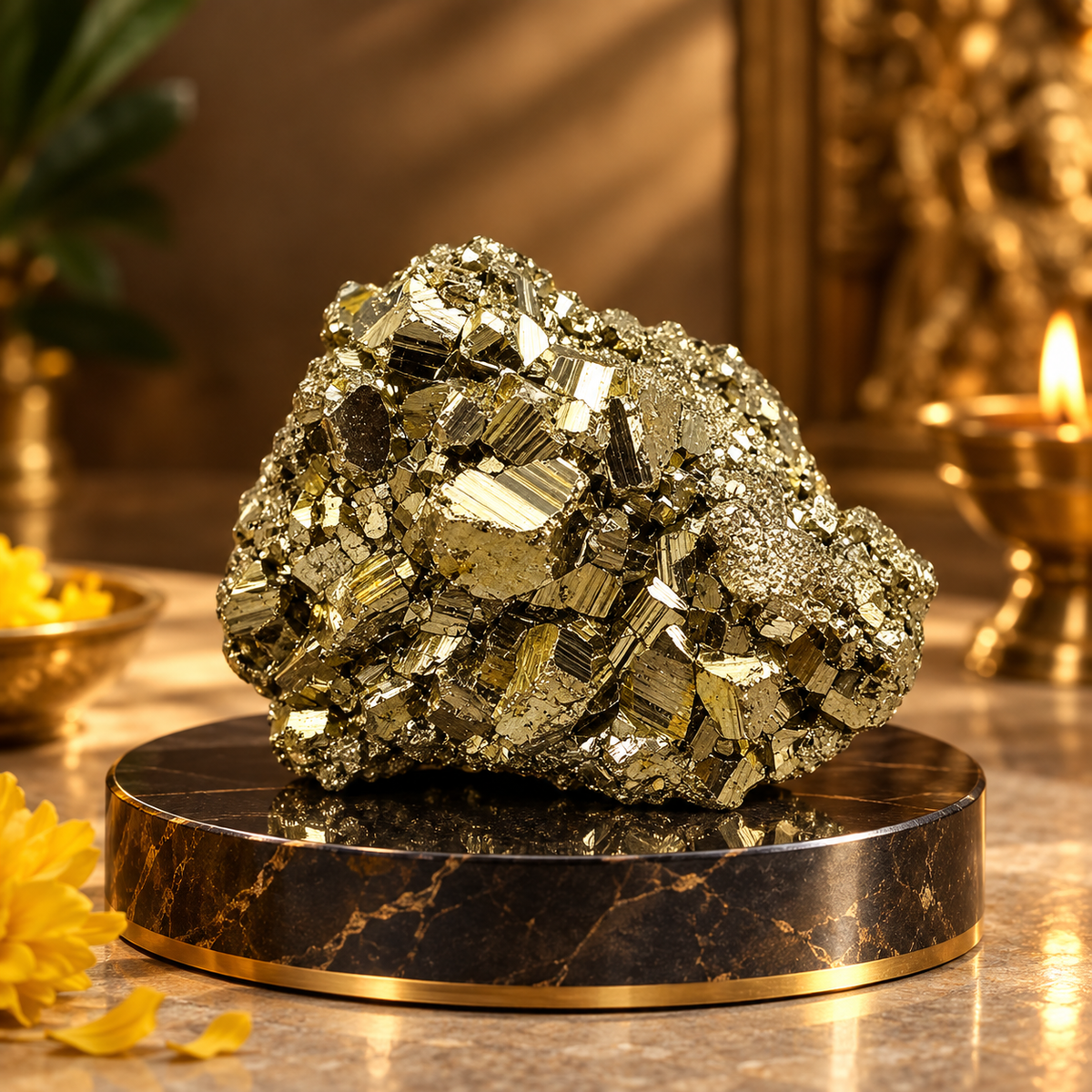 Pyrite Natural Crystal – Natural Abundance & Prosperity Stone