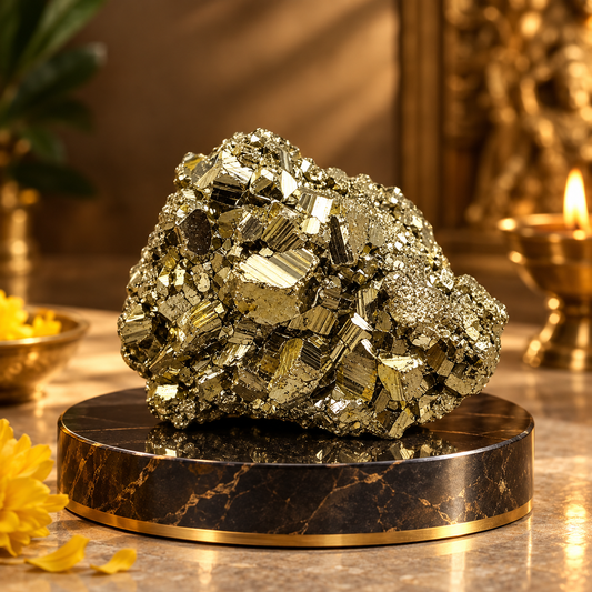 Pyrite Natural Crystal – Natural Abundance & Prosperity Stone
