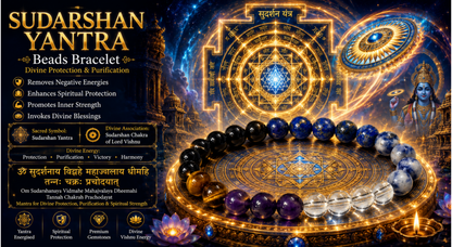 Sudarshan Yantra Beads Bracelet