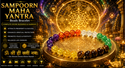Sampoorn Maha Yantra Beads Bracelet