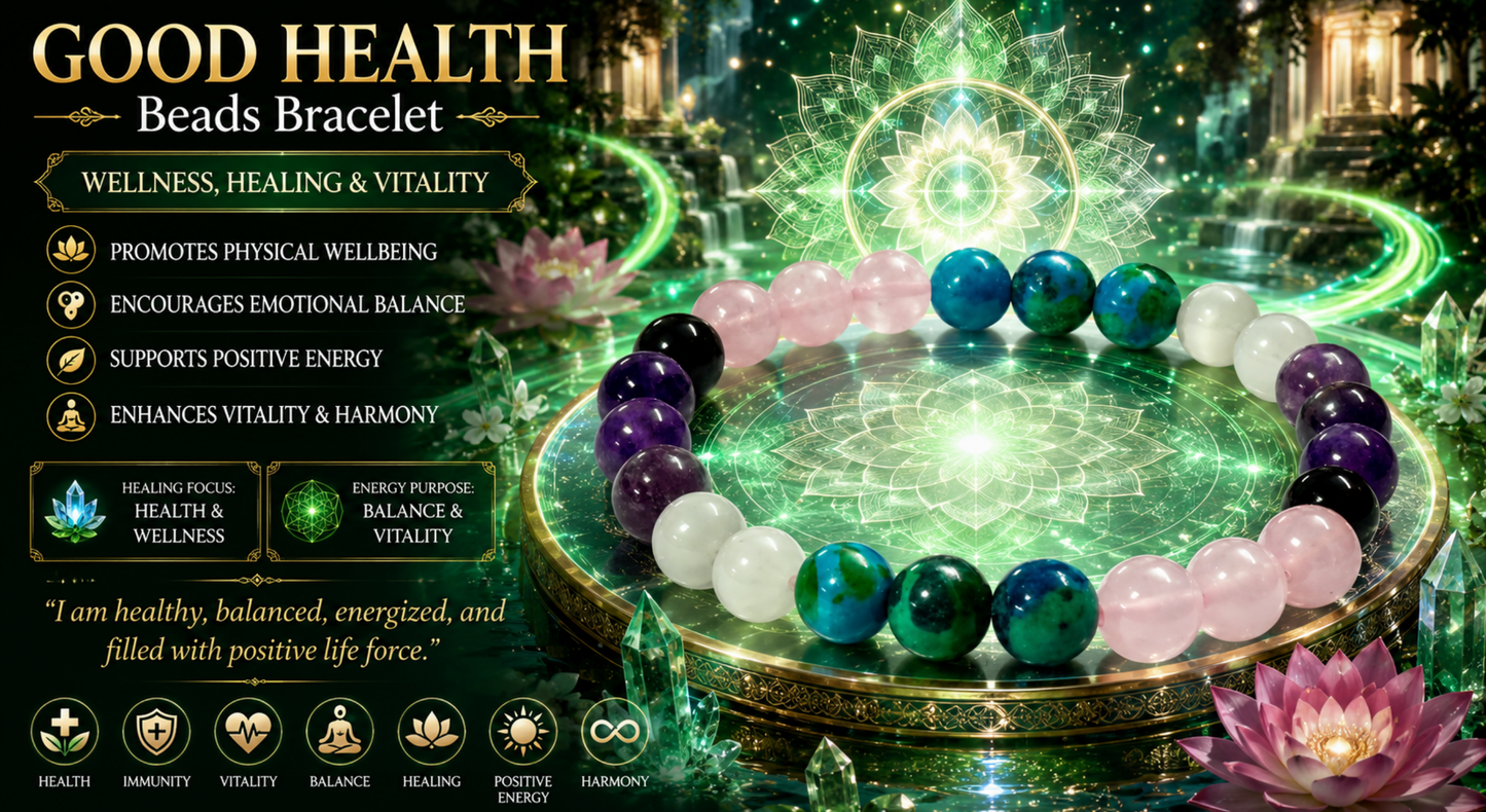 Good Health Beads Bracelet