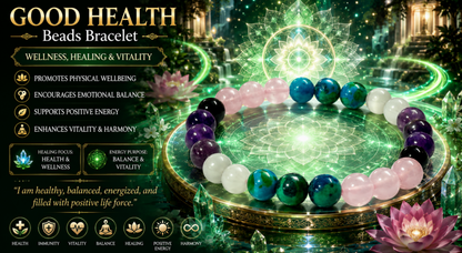 Good Health Beads Bracelet