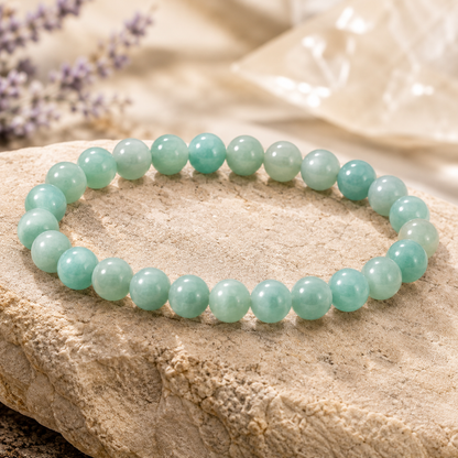 Natural Amazonite 8mm Bracelet