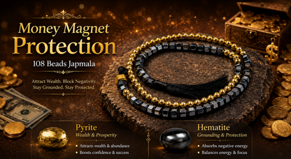 Money Magnet Protection 108 Beads Japmala