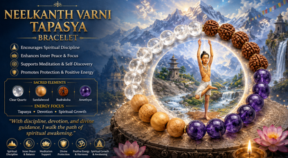 Neelkanth Varni Tapasya Bracelet
